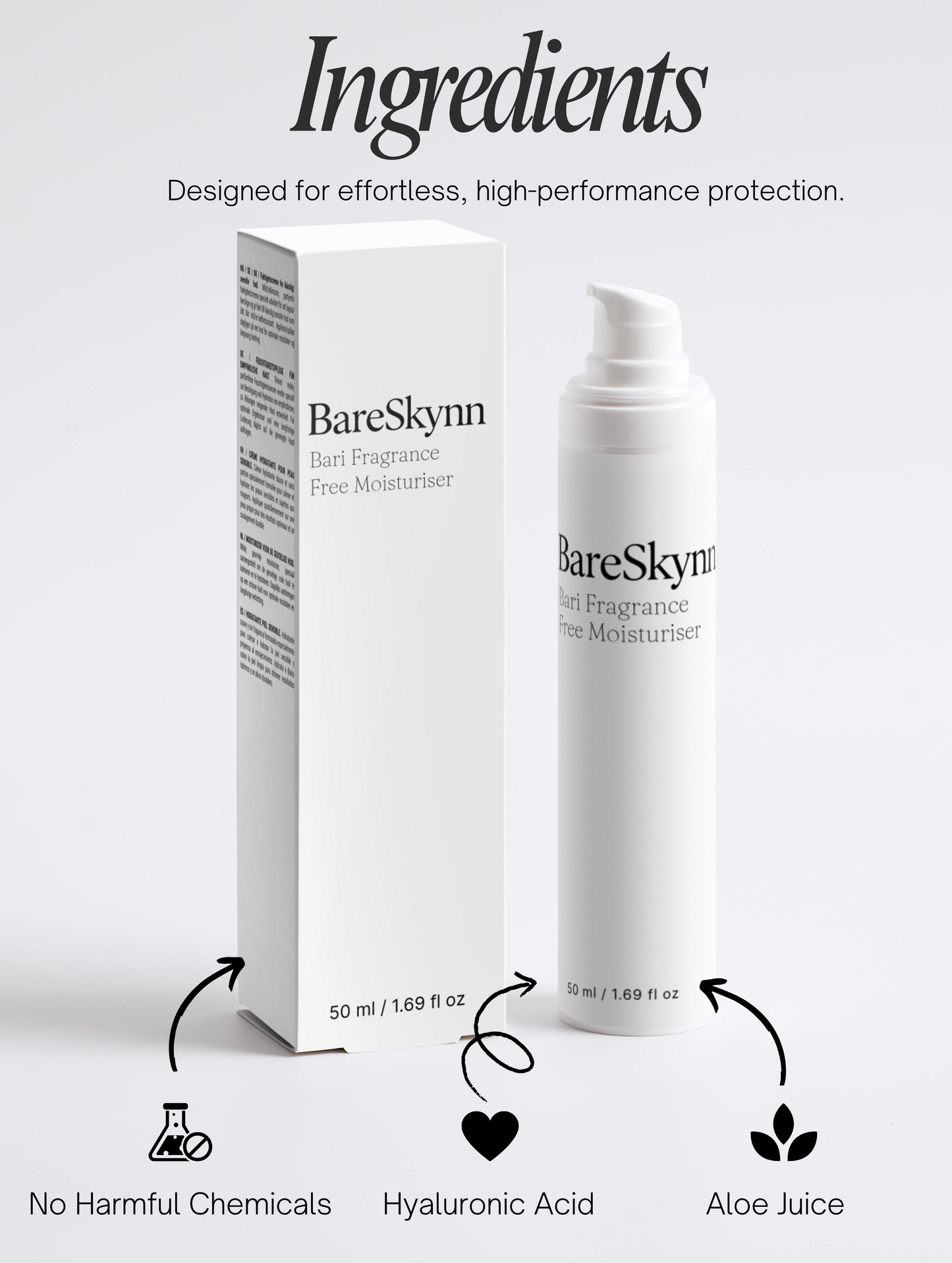 Bari Fragrance Free Moisturiser